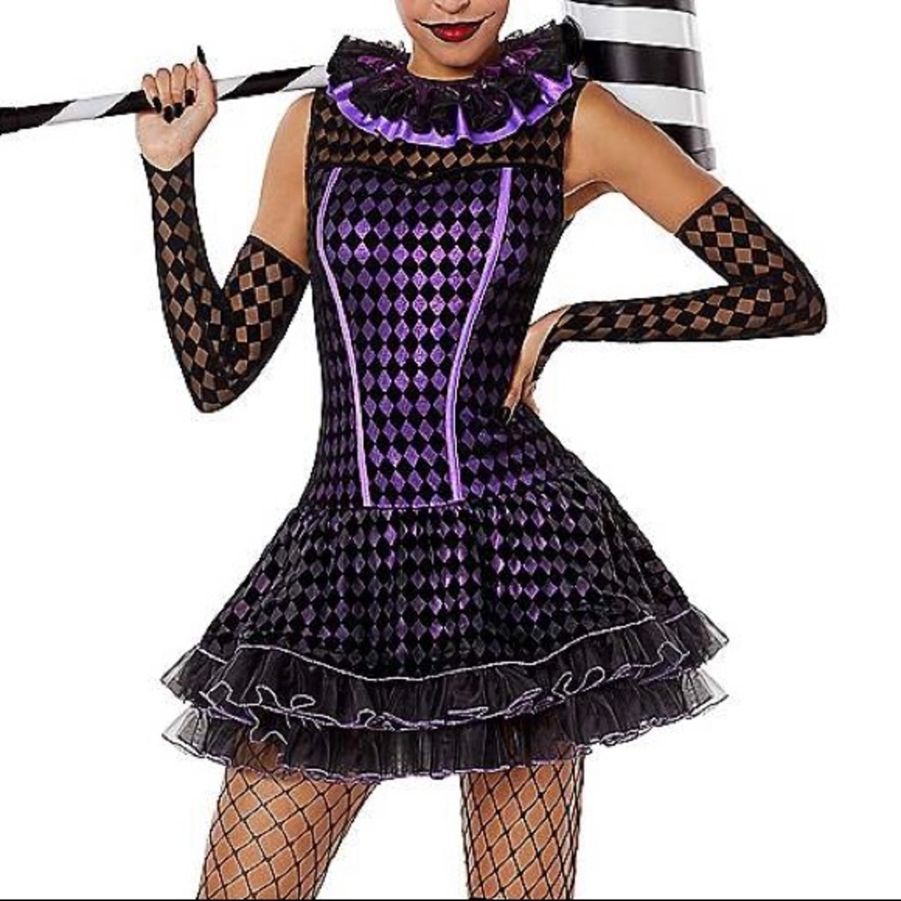 Dark clown costume